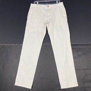 Vineyard Vines Flat Front Breaker Pants Mens Size 34X29  Comfort Cotton